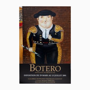 Poster del torero Fernando Botero