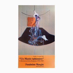 Poster di carcassa di carne e uccello rapace di Francis Bacon