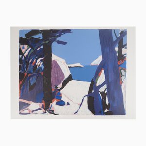 Gabriel Godard, Seaside, Lithographie