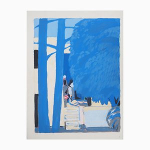 Gabriel Godard, Blue Forest, Guazzo