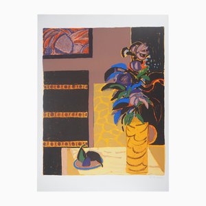 Gabriel Godard, Intérieur de maison, Lithograph