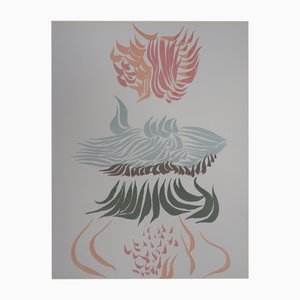 Jacques Herold, Flowers, Lithograph
