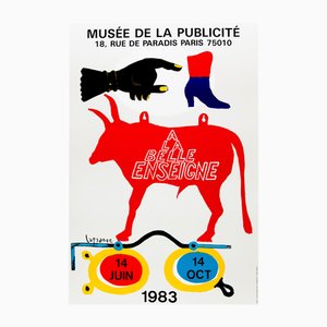 Jacques Lagrange, A la belle enseigne, Lithographie