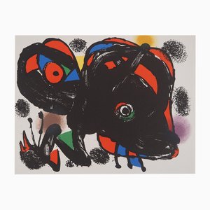 Joan Miro, Wild Animal, Lithograph