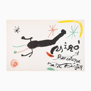 Joan Miro, Barcelona Sala Gaspar 1964, Lithograph