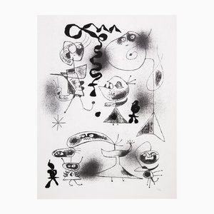 Joan Miro, Barcelona, The Party, Serigrafía