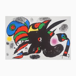 Joan Miro, Fantastic Birds, Lithograph