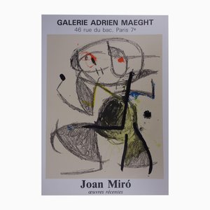 Joan Miro, uvres Récentes, Lithographie