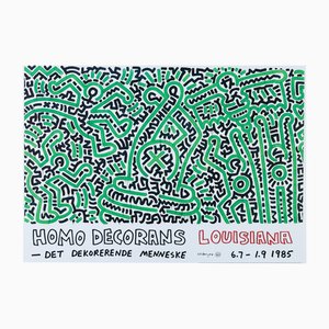 Keith Haring Homo Decorans Poster