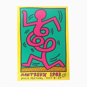 Keith Haring, Swing Gelb, Siebdruck