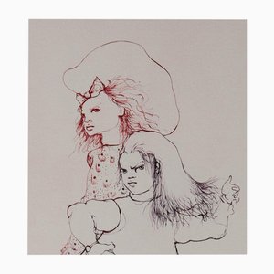 Léonor Fini, The Laune, Gravur