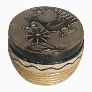 Ceramic Round Box, 1930