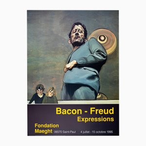 Poster autoritratto di Lucian Freud