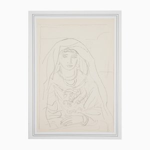 Maurice Barraud, Bourgeoise orientale, Lithograph