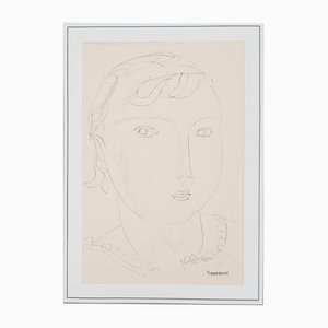 Maurice Barraud, The Little Girl, Lithograph