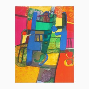 Maurice Esteve, Frühling, Lithographie