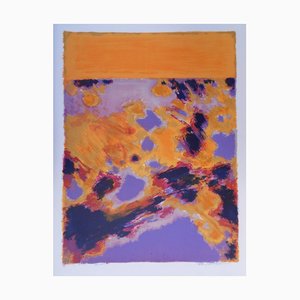 Maurice-Elie Sarthou, Schwarze Algen, Lithographie