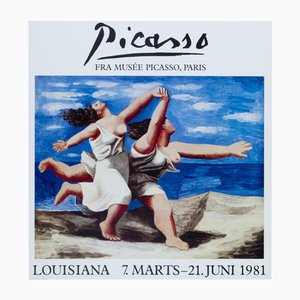 Pablo Picasso Deux femmes à la plage Poster