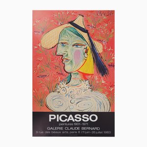 Pablo Picasso Femme au chapeau Poster