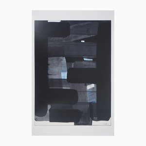 Pierre Soulages, Soulages Museum, Gouache on Paper, 1973