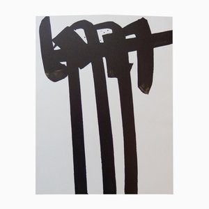 Pierre Soulages, Lithographie No.28, Lithographie