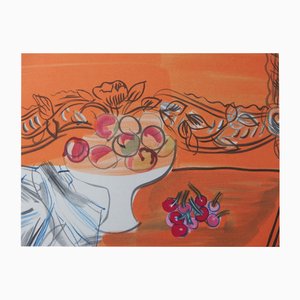 Raoul Dufy, Nature morte aux Fruits, Lithographie