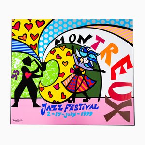 Romero Britto, Festival de Jazz, Sérigraphie