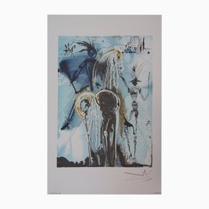 Salvador Dali, Les Chevaux, Lithographie