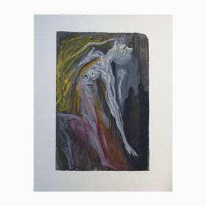 Salvador Dali, Les Furies, Gravure Sur Bois