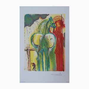 Salvador Dali, Les Chevaux, Lithographie