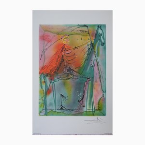 Salvador Dali, Les Chevaux, Lithograph