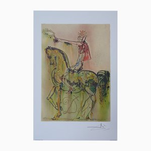 Salvador Dali, Les Chevaux, Lithographie