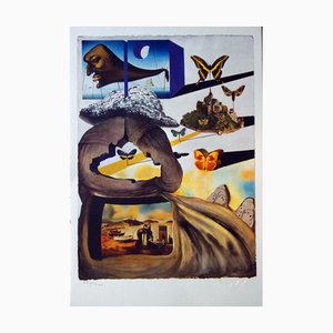 Salvador Dali, Normandy, Lithograph