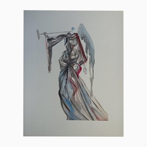 Salvador Dalì, L'angelo del sole, Xilografia