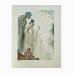 Salvador Dali, Das zweite Gesims, Holzschnitt