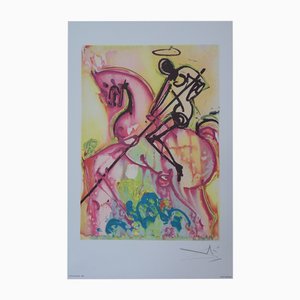 Salvador Dali, Les Chevaux, Lithograph