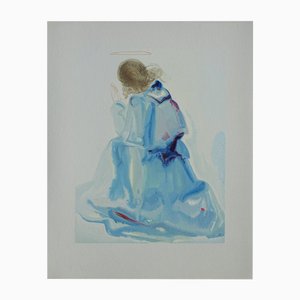 Salvador Dalì, L'angelo, Xilografia