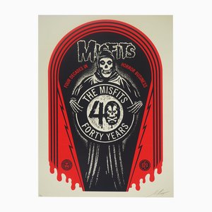 Shepard Fairey, Misfits 40th Crypt, Sérigraphie