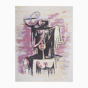 Wifredo Lam, Primal Spirits, Lithograph