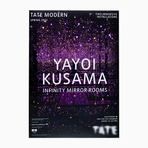 Poster Infinity Mirror Rooms dopo Yayoi Kusama