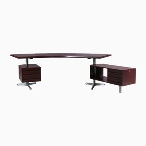 Schreibtisch von Osvaldo Borsani für Tecno Milan, Italien, 1950er