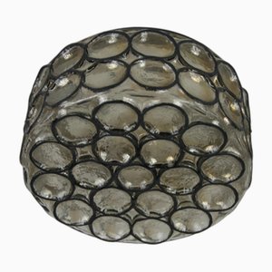 Einbau- oder Wandlampe Glashütte Limburg zugeschrieben, Deutschland, 1960er
