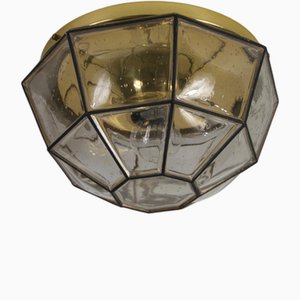 Flush Mount attributed to Glashütte Limburg, Germany, 1960s