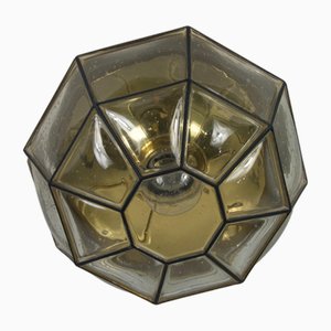 Flush Mount attributed to Glashütte Limburg, Germany, 1960s