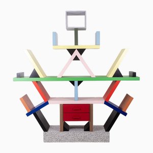 Libreria Carlton di Ettore Sottsass per Memphis, 1981