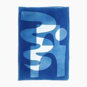 Kind of Cyan, Cloudy Night, Cyanotype, 2025