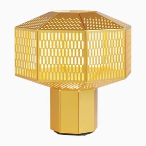 Ma-Rock M White Table Lamp by Jaime Hayson for Parachilna
