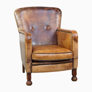 Vintage Chair in Sheep Leather