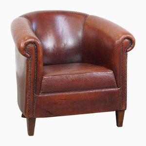 Vintage Club Chair in Sheep Leather
