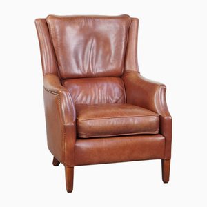 Vintage Club Chair in Cowhide